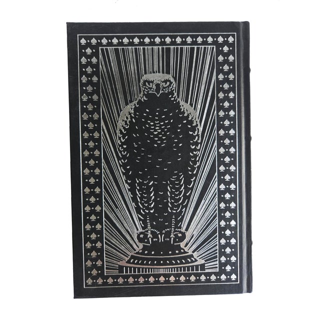 Assouline 1987 Leather Edition, "The Maltese Falcon", by Dashiell Hammett, Franklin Library of Mystery Masterpieces For Sale - Image 4 of 12