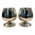 1940s Wm Rogers Silverplate Brandy Snifters - A Pair For Sale