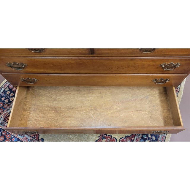 Fine Vintage Stickley Cherry Desk For Sale - Image 12 of 13