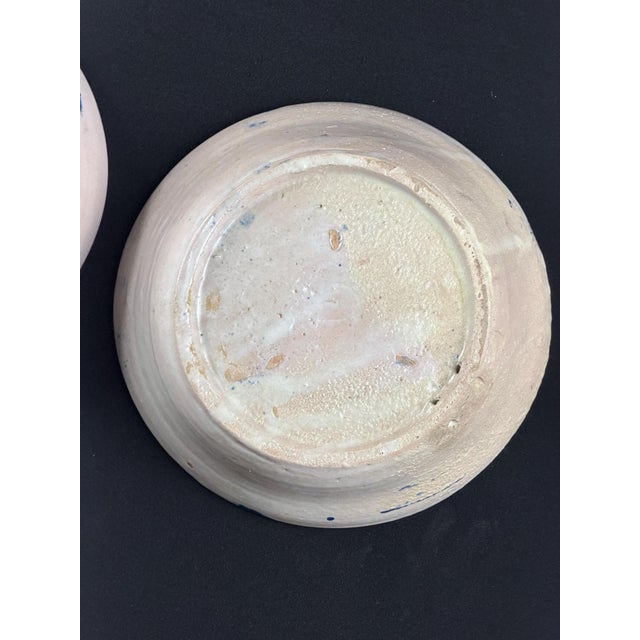 Antique Fajalauza Granada Blue and White Bowls, 1890s, Set of 3 For Sale - Image 6 of 10