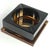 Beige Art Deco French Glass Ashtray, 1930s For Sale - Image 8 of 9