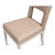 Keyhole Back Leather Dining Chairs, Set of 2 For Sale - Image 10 of 12