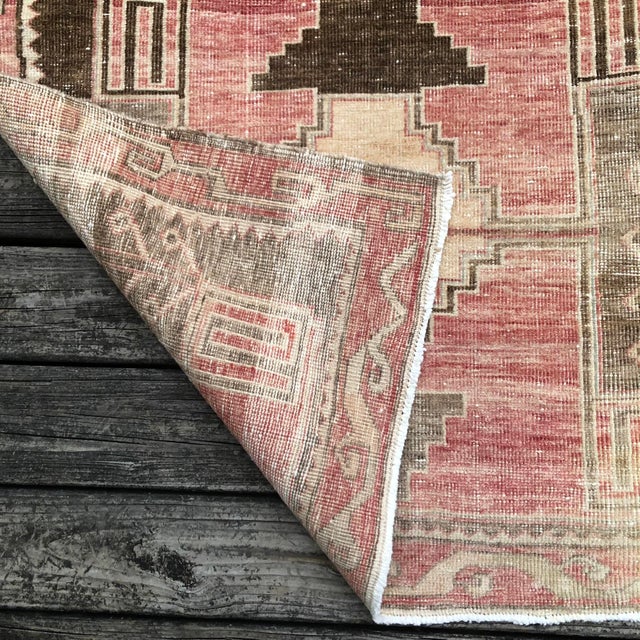 Turkish Vintage Turkish Sivas Runner | 3'6" X 13'7" For Sale - Image 3 of 8