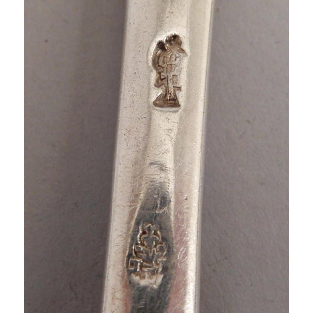 Period Louis XVI Sterling Table Spoon, Paris, 1789 For Sale - Image 4 of 12