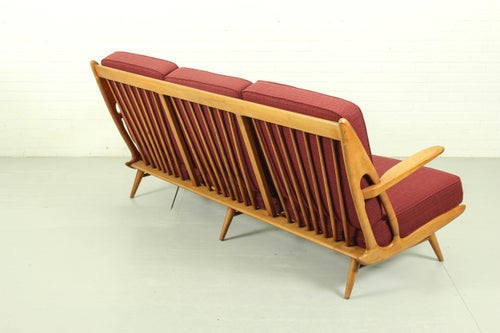 Vintage Sofa and Lounge Chairs, 1960s, Set of 3 Lounge Chairs