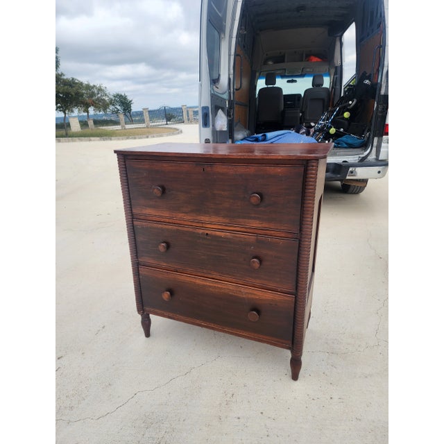 American Country Style Chest of Drawers For Sale - Image 9 of 15
