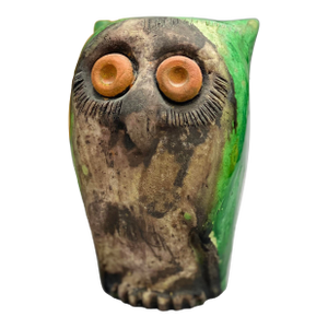 Ivo De Santis Gli Etruschi Italian Pottery Owl