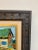 Vintage Colorful Private Beach House Painting For Sale In Los Angeles - Image 6 of 13