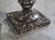 Pair of Decorative Faux Portoro Marble Wooden Campana Vases From Italy For Sale - Image 10 of 18