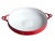 Offered is a Dansk Kobenstyle red enamel on steel Paella baking pan suitable for preparing pasta, roasts, or casseroles....