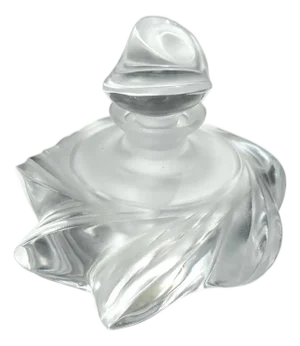 Vintage Lalique ‘Samoa’ Frosted Crystal Perfume Bottle