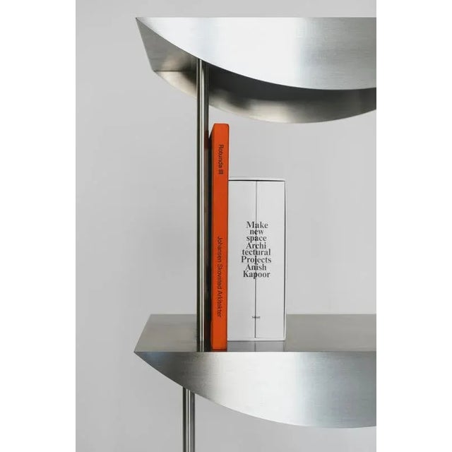 Not Yet Made - Made To Order Standing Shelf in Stainless Steel by Sashaxsasha For Sale - Image 5 of 16