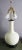 Illuminate your space with this stunning, large Christopher Spitzmiller lamp. Featuring a matt finish blanc de chine...