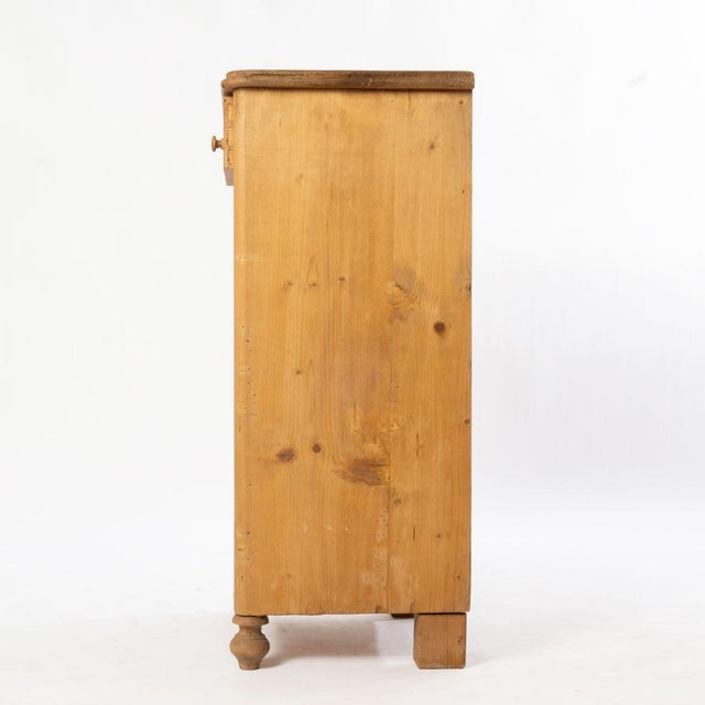 Late 19th Century Antique Pine Bedside Cupboard For Sale - Image 5 of 10
