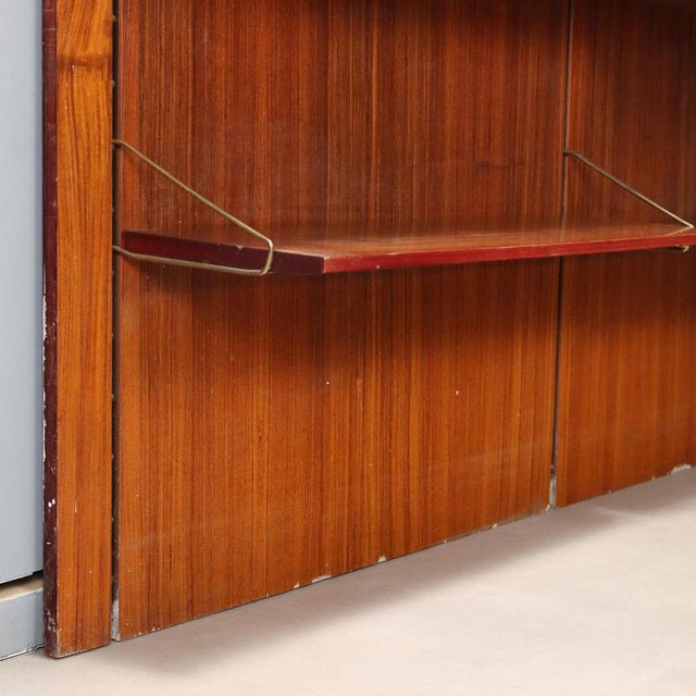 Vintage Wall Bookcase, 1960s For Sale - Image 9 of 14