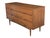 1960s Mid-Century Modern Walnut 6-Drawer Credenza With Integrated Wood Pulls For Sale - Image 5 of 11