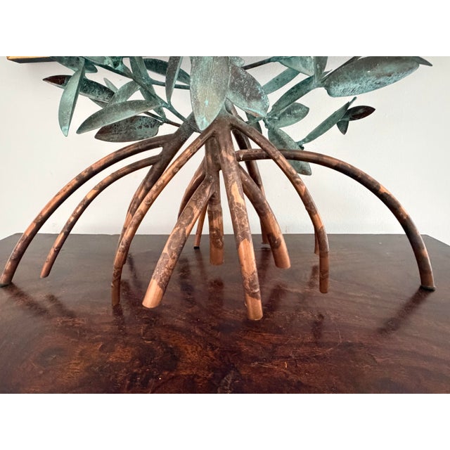 Metal Triple Mangrove Candelabra For Sale - Image 7 of 11