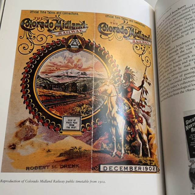 1990s 1995 Railroad Timetables, Travel Brochures and Posters Book For Sale - Image 5 of 13