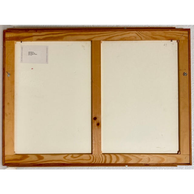 James Brown, Dessin (Star) Mixed media Collage with Painting James Brown Galerie Bernd Kluser, 1994 For Sale In Miami - Image 6 of 14