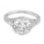 Art Deco 1920s Art Deco Gia 3.02 Carat Old Mine Cut Diamond Filigree Engagement Ring, Size 7 For Sale - Image 3 of 7