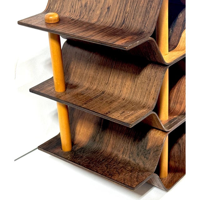 Torsten Johansson Swedish Bentwood Modular Wine Rack, 1960s For Sale - Image 9 of 11