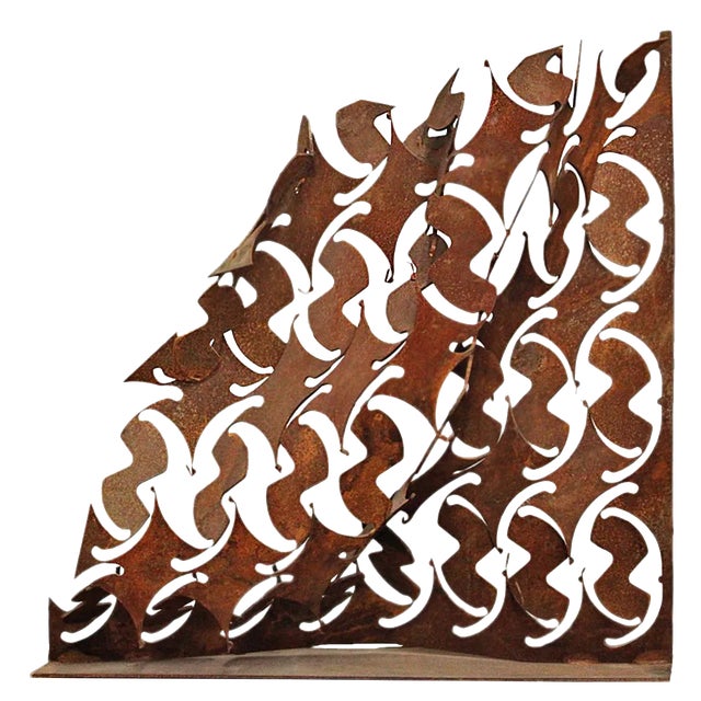 Sculpture Vintage Iron For Sale
