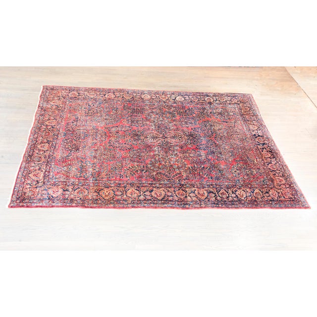 Early 20th Century Persian Sarouk Rug For Sale - Image 15 of 15