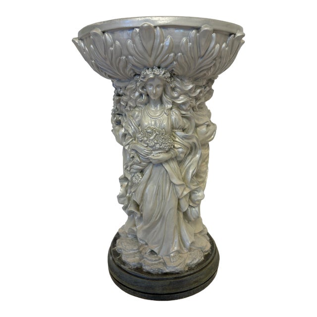 Vintage Three Graces Vessel or Vase For Sale