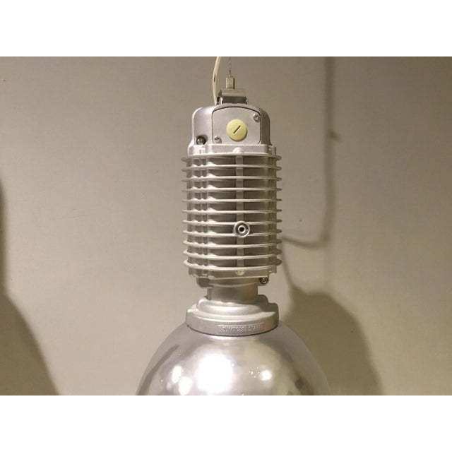 Large Industrial Factory Lamp by Charles Keller for Zumtobel, 1980s For Sale - Image 4 of 8