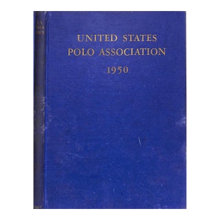 United States Polo Association 1950 Yearbook For Sale