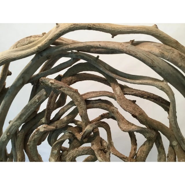 Vine Disc on Iron Stand For Sale - Image 12 of 14