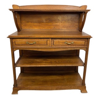 Antique Art Nouveau Sideboard, 1890s For Sale
