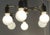 Mid-Century Modern Hollywood Regency Space Age Brass Ceiling Light For Sale - Image 3 of 11