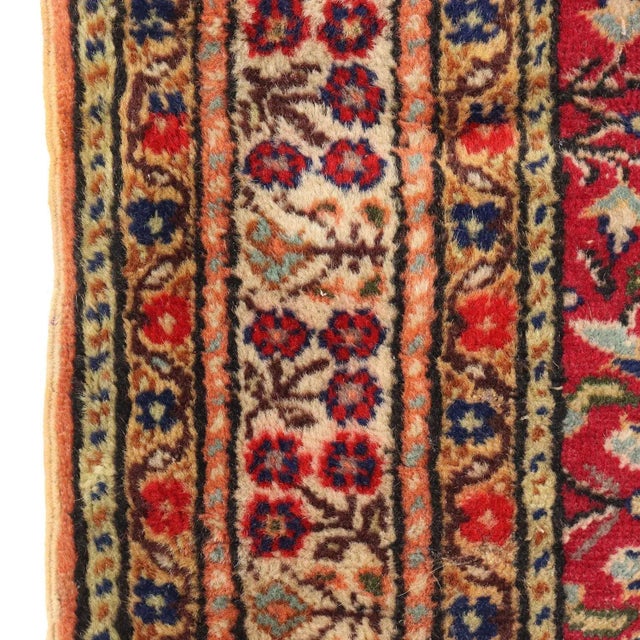 Antique Kaisery Rug in Cotton & Wool, Turkey For Sale - Image 6 of 12
