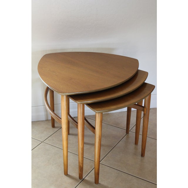 Morganton Mid-Century Danish Nesting Tables - Set of 3 ... (640 x 640 Pixel)