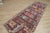 1970s Turkish Tribal Style Geometric Design Multicolor Hand Knotted Oushak Kilim Runner Rug For Sale - Image 11 of 13