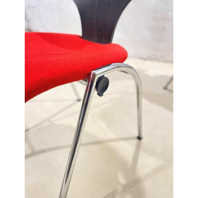 Vintage Postmodern Stacking Chair from Kusch+Co, 1980s For Sale - Image 10 of 16