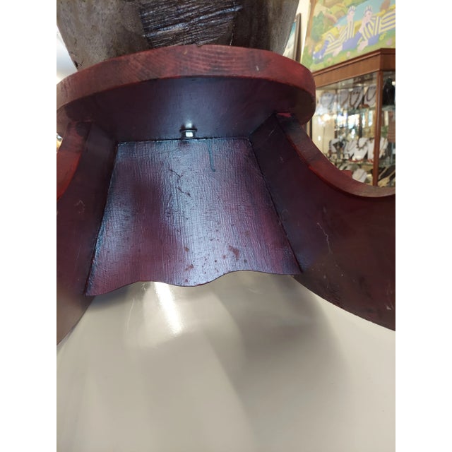 1950s 1950s Vintage Hand Painted Kids Swan Rocking Chair For Sale - Image 5 of 10