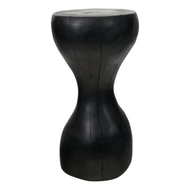Sculptural Side Table by Logniture For Sale