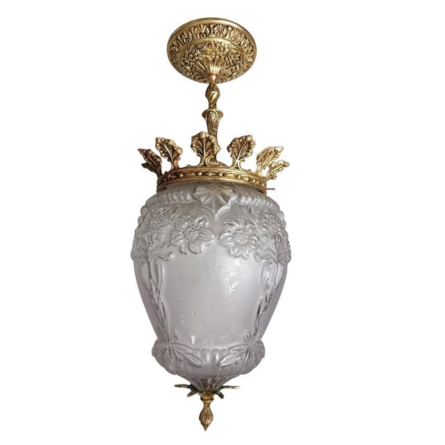 1920s Modernist Ceiling Lamp, 1920s For Sale - Image 5 of 7