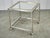 Italian Chrome, Brass and Glass Nesting Tables, 1970s, Set of 3 For Sale - Image 11 of 18