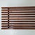 Low Italian Slatted Wooden Bench, 20th Century For Sale - Image 13 of 14