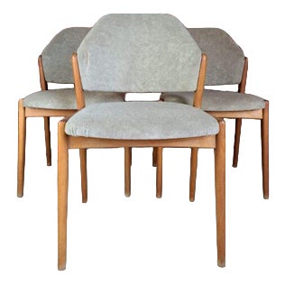 Vintage Danish Teak Chairs, 1960s, Set of 3 For Sale