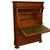 Charles X Drop-Front Secretary in Elm Burl, 19th Century For Sale - Image 9 of 9