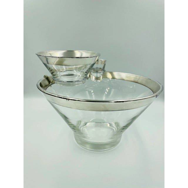 Dorothy Thorpe Mid 20th Century Dorothy Thorpe Complete Shrimp Server Set- 4 Pieces For Sale - Image 4 of 12