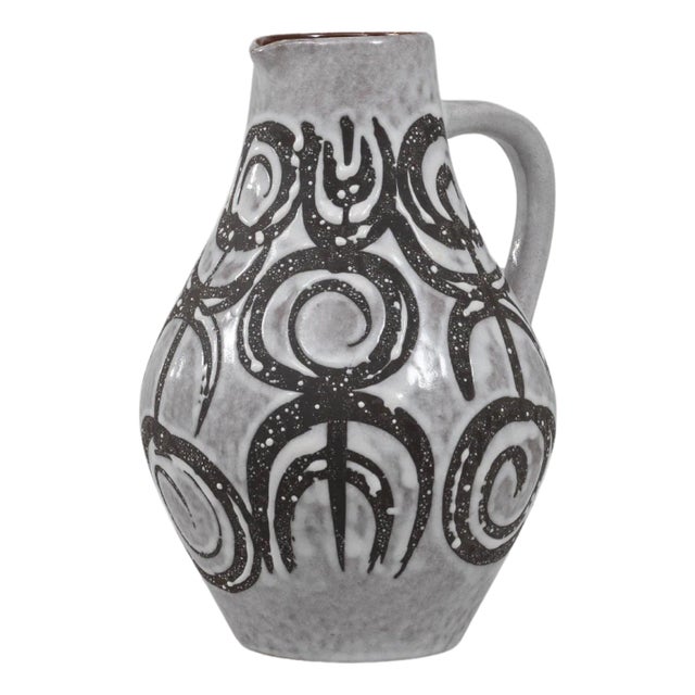 20th Century German Ceramic Pitcher For Sale