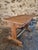 Wood Antique French Oak Farmhouse Trestle Table, Early 1900s For Sale - Image 7 of 17