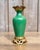 Antique 19th Century Qing Chinese Green Crackle Glaze Porcelain & Ormolu Vase For Sale - Image 9 of 18