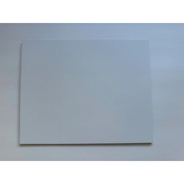 Contemporary Original Matted Watercolor “Pup Trio” For Sale - Image 3 of 3