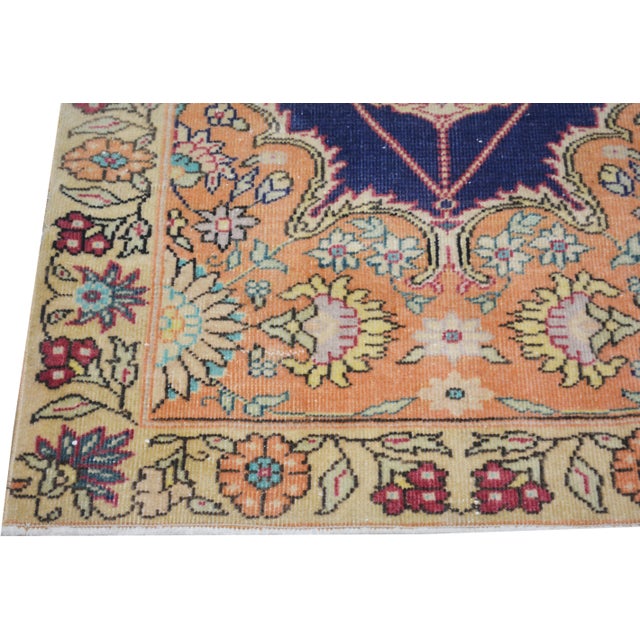Turkish Vintage Turkish Anatolian Knotted Wool Rug, 2'5''x4' For Sale - Image 3 of 3